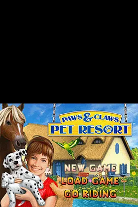 Paws & Claws - Pet Resort (USA) screen shot title